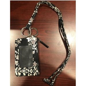 VERA BRADLEY WALLET & LANYARD COMBO